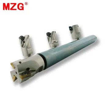 MZG MFL 19 20 24mm Milling Cutter Arbor Tungsten din Oțel de Prelucrare CNC Instrumente Aliaj End Mill Tija de Blocare Dinți Cutter Bar