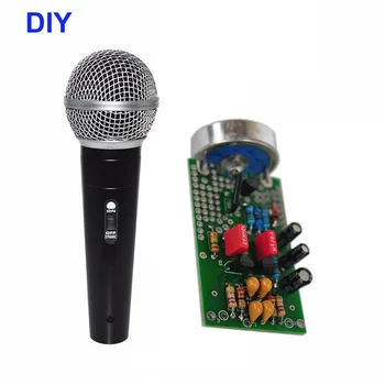 Negru DIY Cardioid Dinamic Microfon Vocal