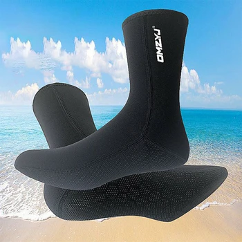 Neopren de 5 mm, Scufundări Șosete de Înot cu Apă Cizme Non-alunecare de Plaja Cizme Costum Pantofi Încălzirea Snorkeling, Scufundări, Surfing Șosete