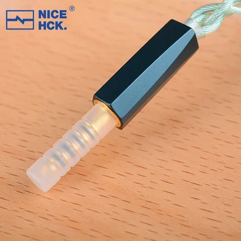 NiceHCK 3.5/2.5/4.4 mm Clar Casti Cablu Plug Capac de Protecție PE Anti-praf, Umiditate-dovada Audio Jack Acoperi Earbud Accesorii