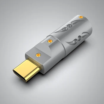 Noi VIBORG VT08 Placat cu Aur de Tip C Tip C USB C USB3.1 High End, Conector USB placat cu Aur de Tip C de sex Masculin Sudura în puncte de Tip USB-C