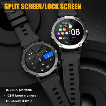 Noi Youtube Premium de Fitness Ceasuri Sport Ceas Inteligent Android Bărbați Impermeabil ceasuri în aer liber, Ceas Militar pentru realme xiaomi