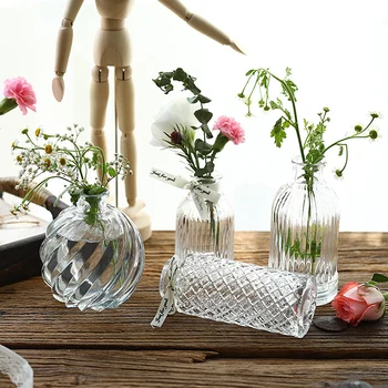 Nordic Planta Vaza Decor Nunta Centrala Ornamente Pentru Masă Vaze Transparente