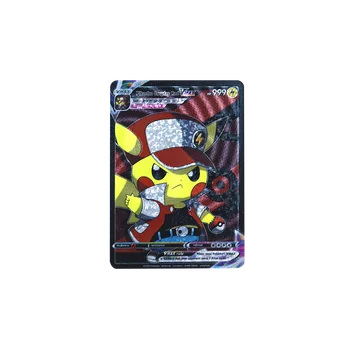 Nou Original Pokemon Cosplay Card 27/55pcs engleză Japoneză Pikachu Vmax 999 Punct Lovit Mega Joc de Luptă Carte de Tranzacționare Jucarie Cadou