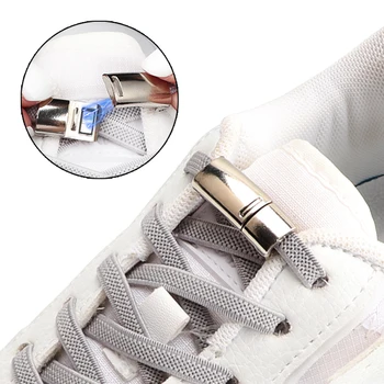 Noul sistem de Blocare Magnetic Șireturile fără legături Elastice, Dantele Adidași Fără Cravată șireturile de la Pantofi Copii Adult tv cu Șiret de Pantofi Accesorii