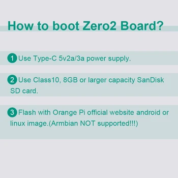 Orange Pi Zero 2 1GB RAM cu Allwinner H616 Chip,Suport BT, Wifi ,Rula Android 10,Ubuntu,Debian sistem de OPERARE cu o Singură placă