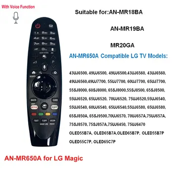 Original pentru LG 3D de Mișcare Voce SMART TV control de la Distanță O-MR650A