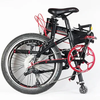 Pentru Biciclete Pliabile Brompton Easywheel Da-Hon Biciclete Alunecare Roata Seat Post Asistarea Roată Mică De Pliere Biciclete Portabil Parte
