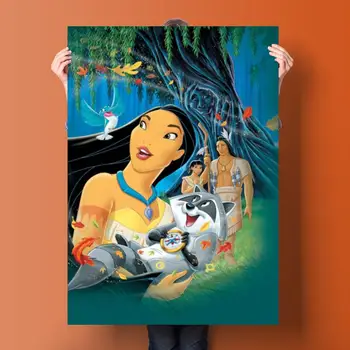 Pocahontas de Perete de Arta Canvas Postere de Arta Decor Poster Cadou Personalizat, Modern Family Pictura dormitor