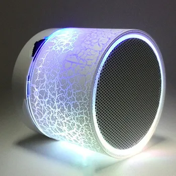 Portabil Crack Difuzor Bluetooth LED Lumini Colorate Difuzor pentru Dormitor aer liber Difuzor Difuzor Wireless Boxe Muzica