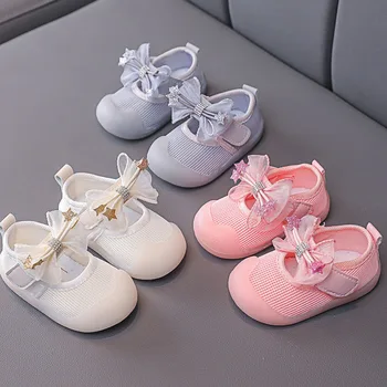 Primavara-Vara Fetita Pantofi Respirabil Sandale Adidasi Copilul Prima Plimbare Copii, Casual, Pantofi cu Talpă Moale Printesa Pantofi CSH1442