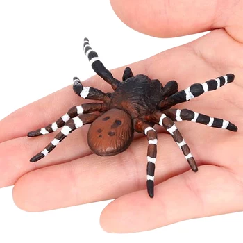 Păianjen Realist Jucării Halloween Spider Decor De Culoare Amestecat Păianjeni Înfricoșător Pentru Fete Baieti Adolescenti Adulti Halloween, Articole Party