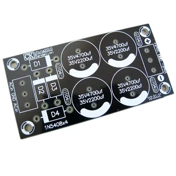 Redresor Filtru de Bord Amplificator de Putere Dual Power Board Gol Bord PCB Pozitive și Negative Power Board