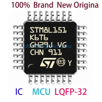 STM8L151K6T6 STM STM8L STM8L151 STM8L151K6 STM8L151K6T de Brand Nou Original IC MCU LQFP-32