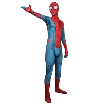 Uimitor Spyboy Cosplay Costum de Imprimare 3D Lycra Spandex super-Erou Zentai Body, Salopete Costum de Halloween Biglen pentru Adult Copil