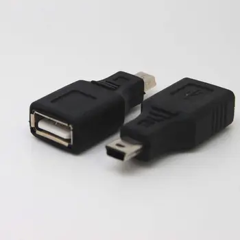USB Tip O Femeie la Mini-B 5 Pini de sex Masculin Cablu Convertor Adaptor Conector NOU