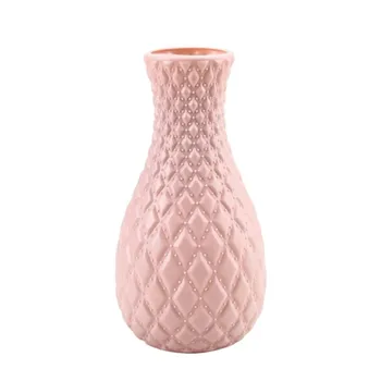Vaza Acasă În Camera De Zi De Decorare Din Plastic Moderne Ghiveci De Flori Pentru Decor Acasă Imitație Ceramica Vaza De Flori Nordic Decor Acasă