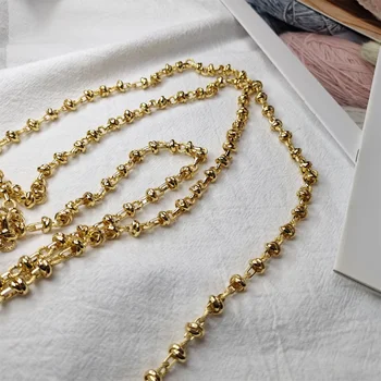 WT-BC175 Delicate cabinet de Aur delicat de Aur sau argint placat cu lanț Lung Colier DIY Femei Colier brățară Bijuterii