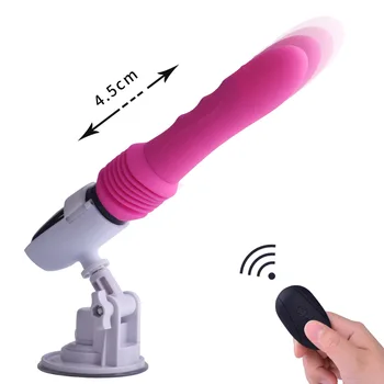 În Sus Și În Jos De Circulație Mașină De Sex Feminin Dildo Vibrator Adult Sex Jucării Hand-Free Automat Penis Cu Ventuza Pentru Femeie