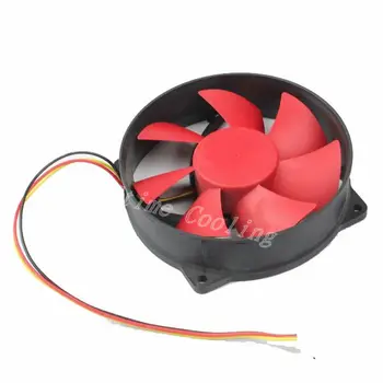 10buc/set DC răcire ventilator de 12V 3pin Roșu Rotund 9CM 90mm 9525 Calculator CPU Cooler