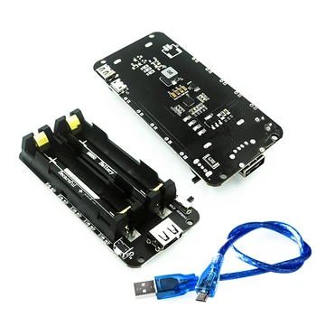 1X 2X 4X esp32 18650 baterie scut v3 Pentru Raspberry Pi V8 Power Bank placă de Expansiune USB 2.0 5V / 3A, 3V / 1A Pentru Arduino