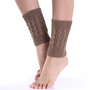 2022 Noua Lolita Femei Încălzit De Picior Cizme Picior Acoperi Fata Solidă Tricot Șosete Cald Anti-Frecare Moda Ciorap Europene Harajuku A76