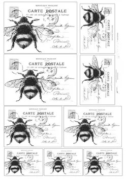 2022 Noul TIMBRU CLAR de albine bckground DIY Album album Carte ambarcațiuni de hârtie silicon role de cauciuc transparent timbre 822