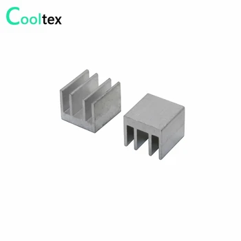 30pcs/lot 13x13x11mm Aluminiu Radiator radiator radiator pentru Cip VGA RAM IC LED 3D printer Electronice COOLER de racire
