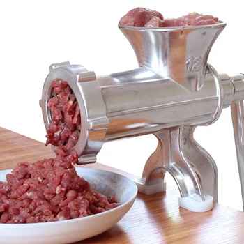 Bucătărie Multifuncțional Portabil Manivela prin masina de Tocat Carne Mezeluri Taitei de Tocat masina de tocat carne manuală