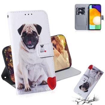 Caz Pentru Nokia X10 X20 G10, G20 1.4 Panda Câine, tigru, leu Pictat Book Flip Piele Telefon Cover Portofel Stand Fundas Animale