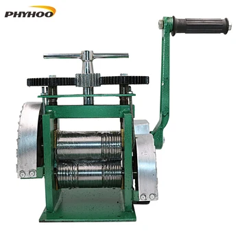 Combinație Rolling Mill Mașină Manuală de Metal Role Aplatizare Modele Instrument de luare de Bijuterii instrumente
