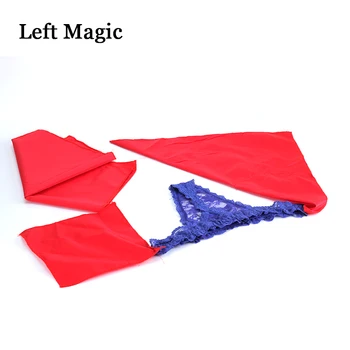 Eșarfă De Mătase Pentru Chilotei Trucuri Magice Eșarfe Pentru Pantalon Magie Recuzită Accesorii Ușor De A Face Truc Truc De Comedie