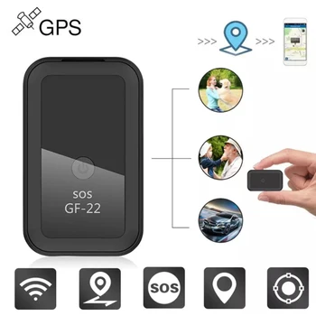 GF22 Magnetic Tracker GPS de Urmărire în Timp Real Dispozitiv Anti-a Pierdut de Înregistrare Mini Localizator GPS Built-in Baterie Vehicul Locator 2022