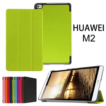 Triunghiul Clasic Stand Piele PU Caz Acoperire Pentru Huawei MediaPad M2 8.0 M2-801W M2-803L Huawei Tableta + Ecran Protector